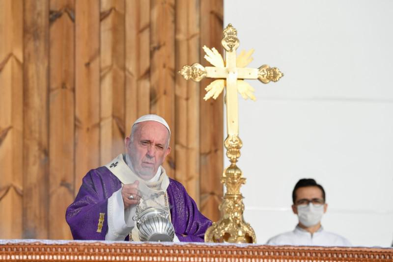 Eucharistie in Erbil © Vatican Media