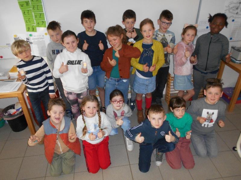 klas 2B De Parel © parochie Onze-Lieve-Vrouw Lichtaart