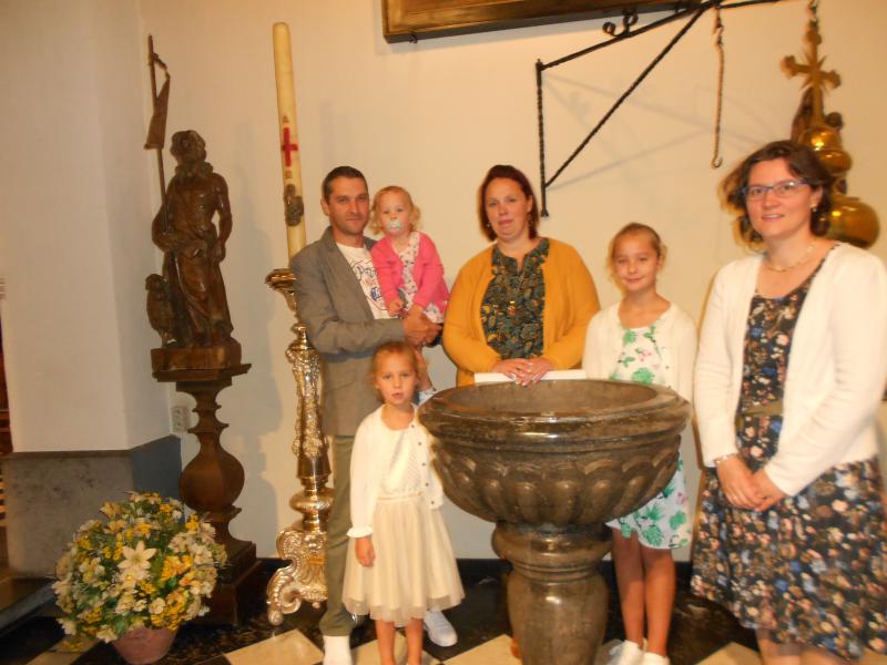 dopeling Lio © parochie Onze-Lieve-Vrouw Lichtaart