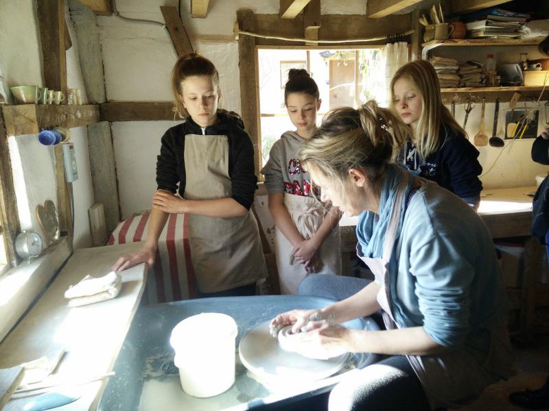 cool project bij de pottenbakster 