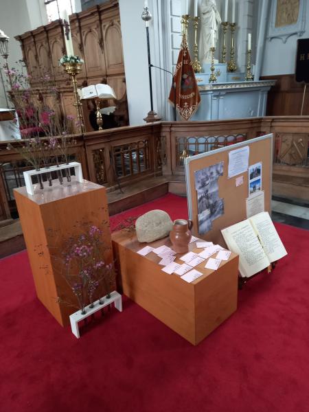 3de vastenzondag in St.-Pietersstoelkerk Moregem © HDQ