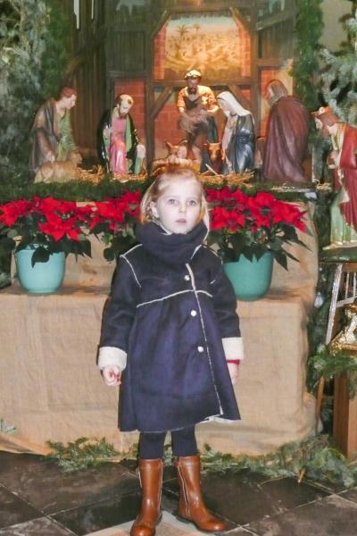 Sfeerbeel kerststal Elsegem 