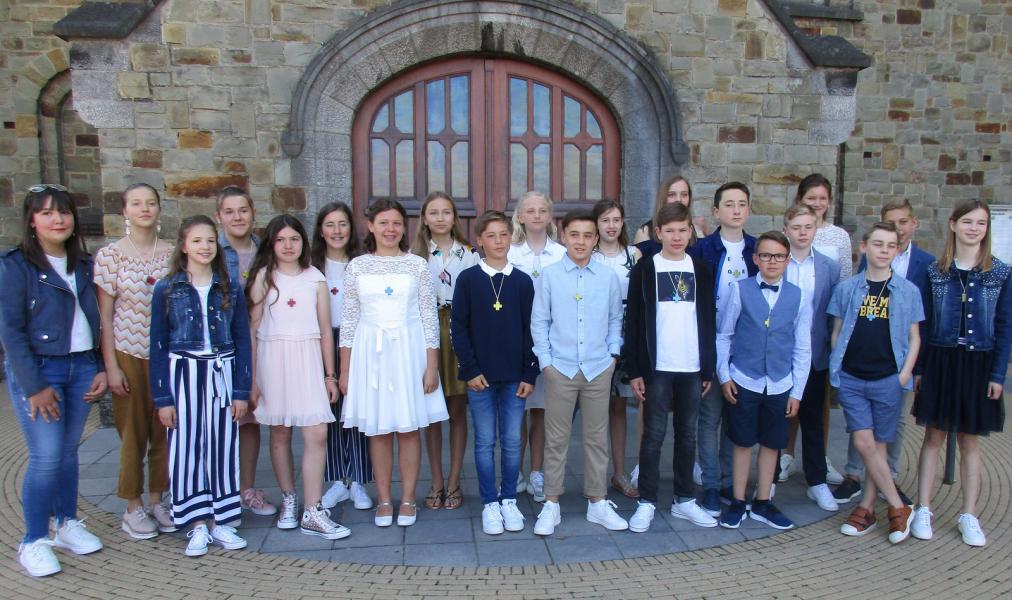 Vormselviering in Rooierheide 