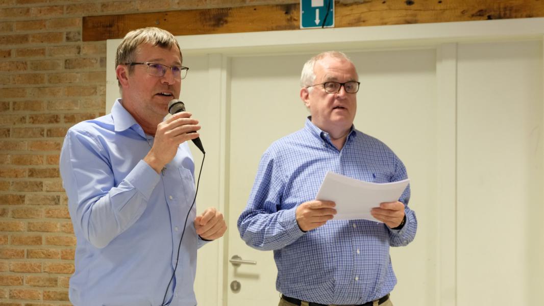 Jan Herinckx en Guy de Keersmaecker © johan van der vloet