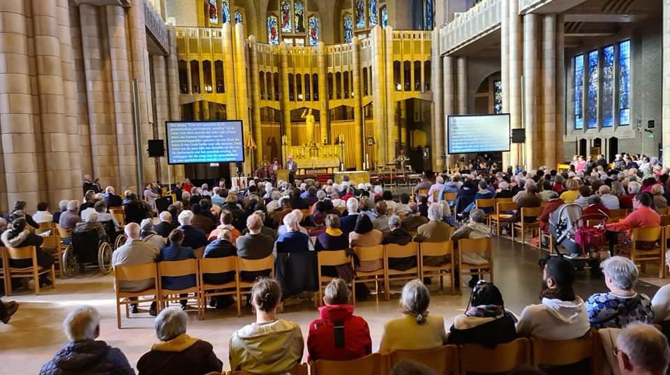 Synodale bijeenkomst aartsbisdom Mechelen-Brussel op zondag 9 oktober in Koekelberg © Tommy Scholtes