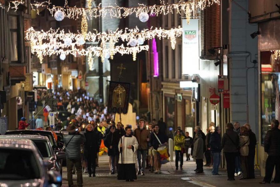 lichtprocessie © Stad Sint-Truiden