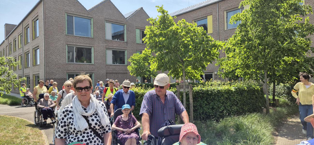 Mariahulde voor wzc Amphora aan hoeve Schauttewalle 