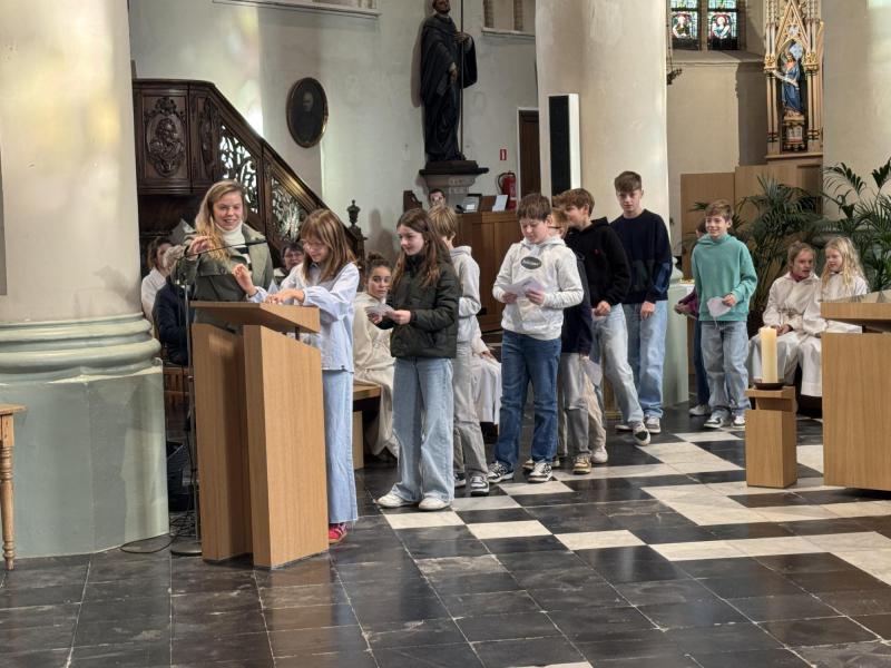 Aanvraagviering vormelingen in Wingene 