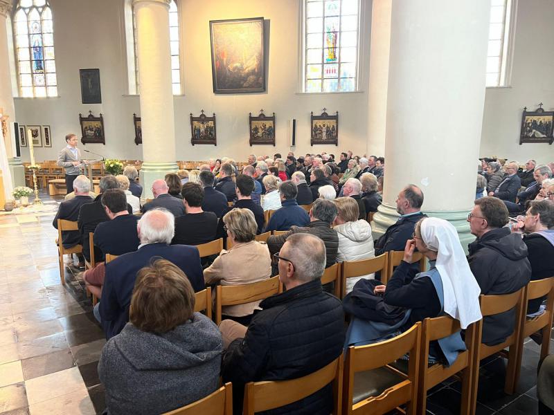 Mgr. Gaby Quicke op bezoek in Wingene 