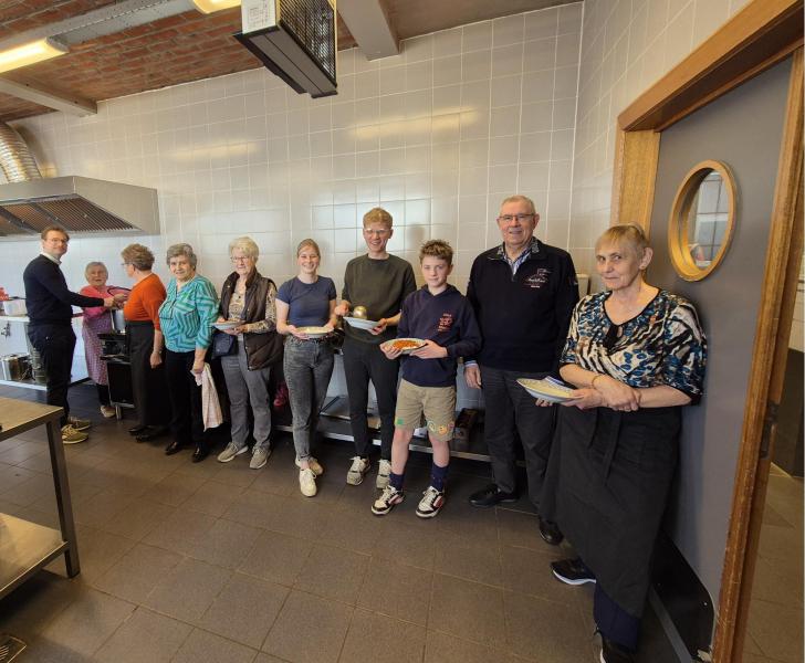 Solidaire maaltijd in Wingene 