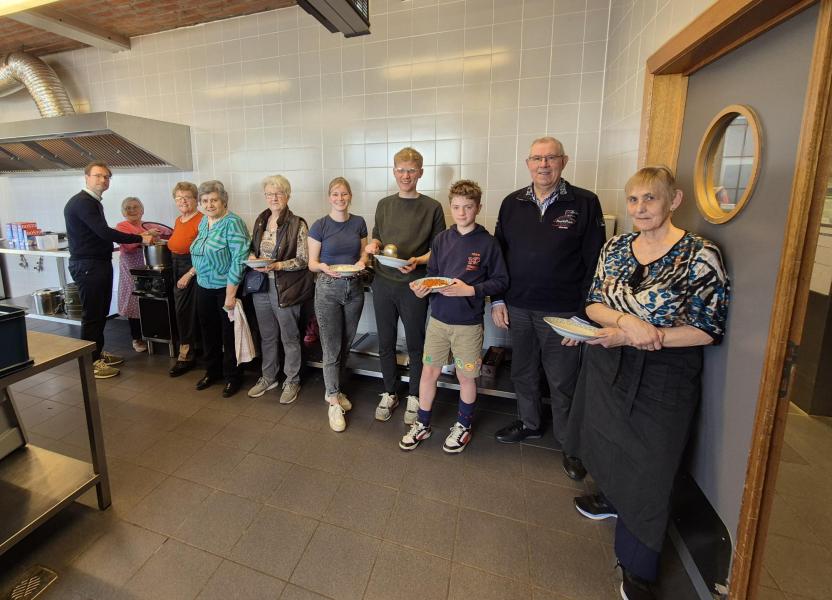 Solidaire maaltijd in Wingene 