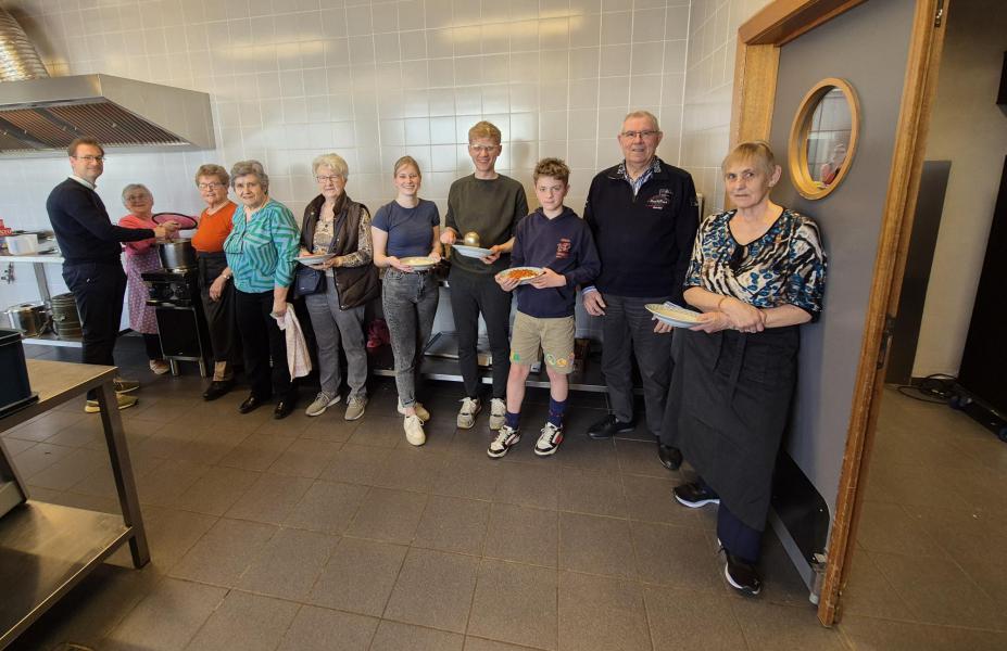 Solidaire maaltijd in Wingene 