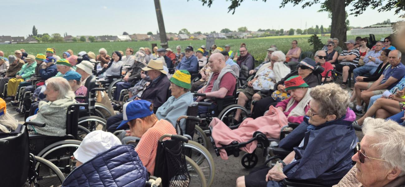 Mariahulde voor wzc Amphora aan hoeve Schauttewalle 
