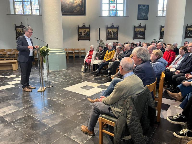 Mgr. Gaby Quicke op bezoek in Wingene 