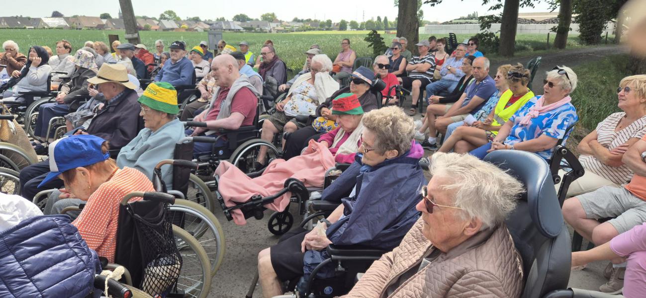 Mariahulde voor wzc Amphora aan hoeve Schauttewalle 