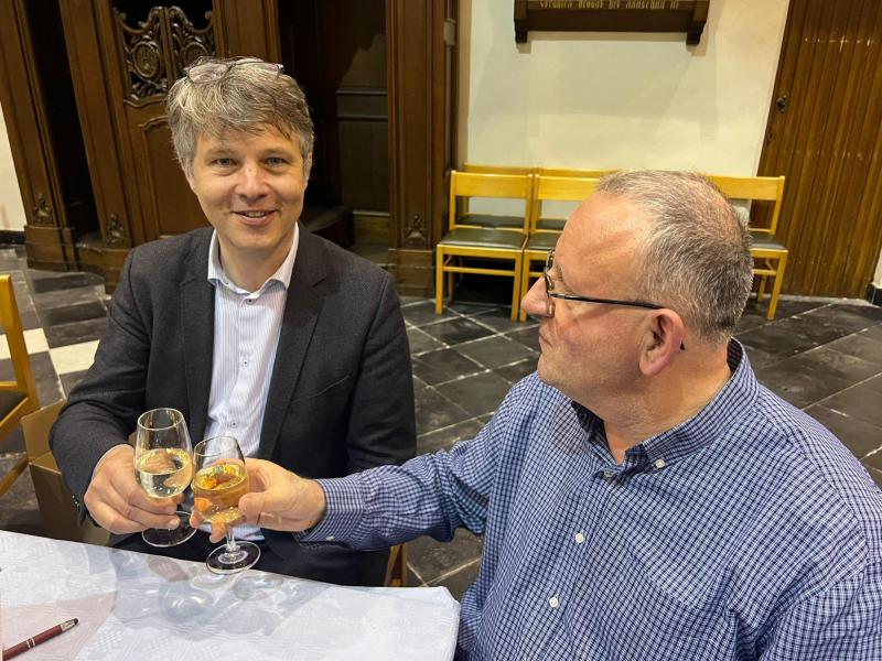 Mgr. Gaby Quicke op bezoek in Wingene 