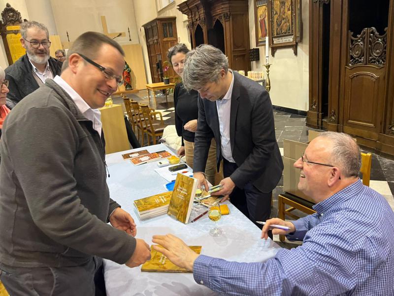 Mgr. Gaby Quicke op bezoek in Wingene 