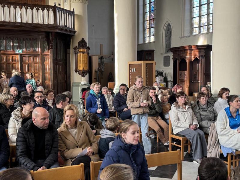 Aanvraagviering vormelingen in Wingene 