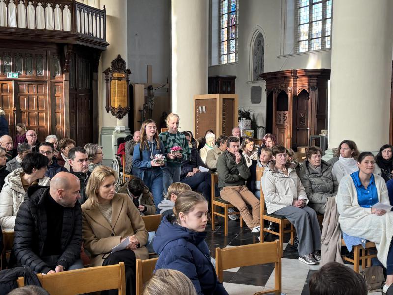 Aanvraagviering vormelingen in Wingene 