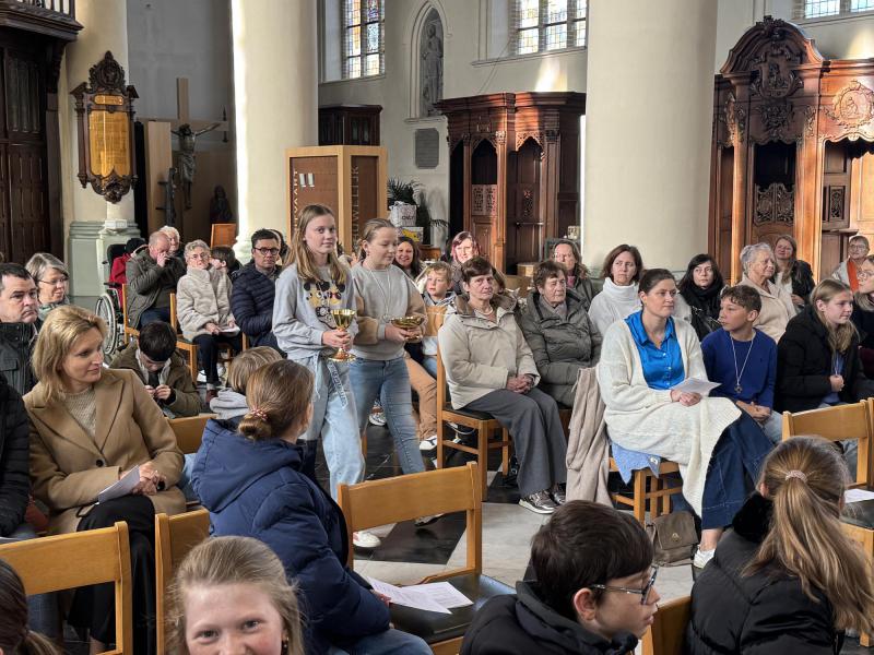 Aanvraagviering vormelingen in Wingene 