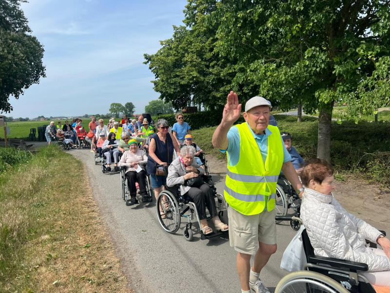 Mariahulde voor wzc Amphora aan hoeve Schauttewalle 