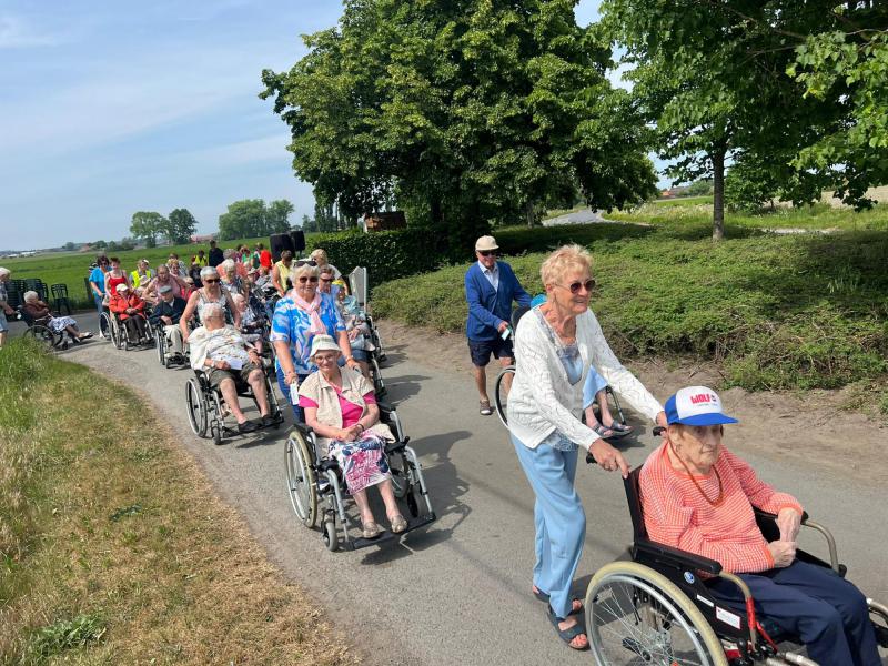 Mariahulde voor wzc Amphora aan hoeve Schauttewalle 