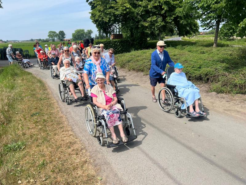 Mariahulde voor wzc Amphora aan hoeve Schauttewalle 