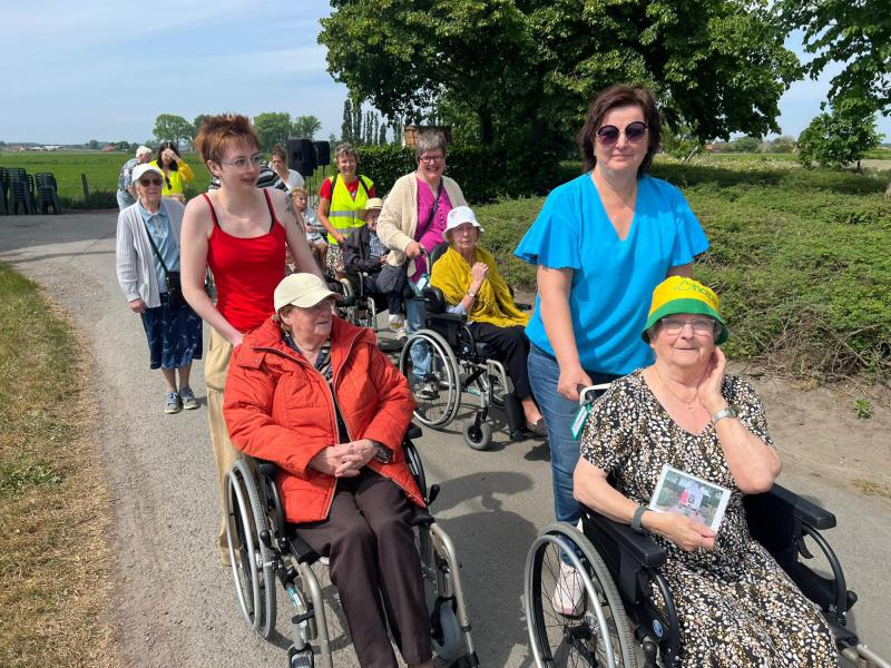 Mariahulde voor wzc Amphora aan hoeve Schauttewalle 