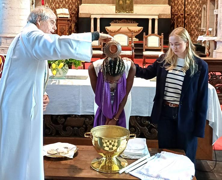 Het doopsel van Vanessa © PM