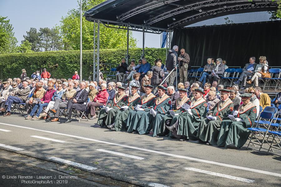 Hoewel een mindere opkomst als vorige jaren verliep de bedevaart heel sereen en vlot. © Linda Renette - Lambert J. Derenette