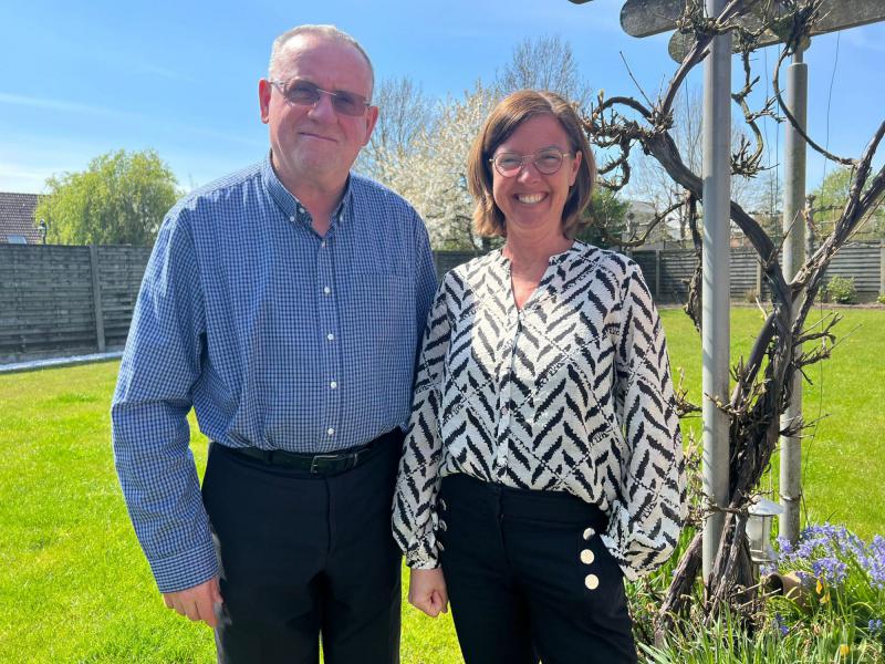 Mgr. Gaby Quicke op bezoek in Wingene 