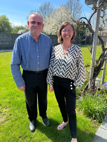 Mgr. Gaby Quicke op bezoek in Wingene 