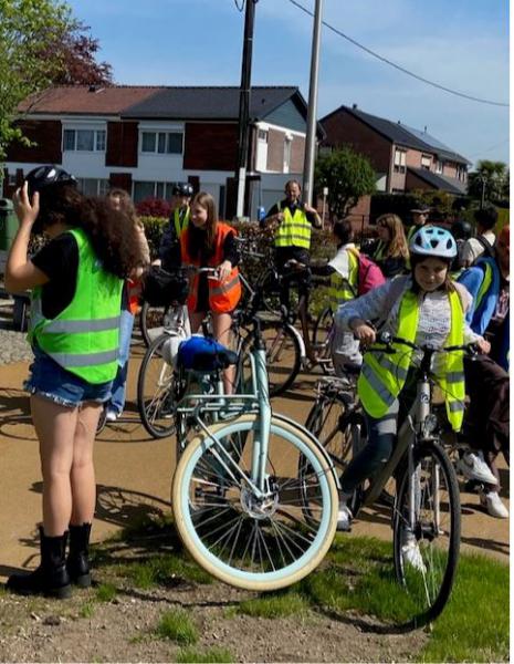 Fietstocht vormelingen Lutselus-Rooierheide 