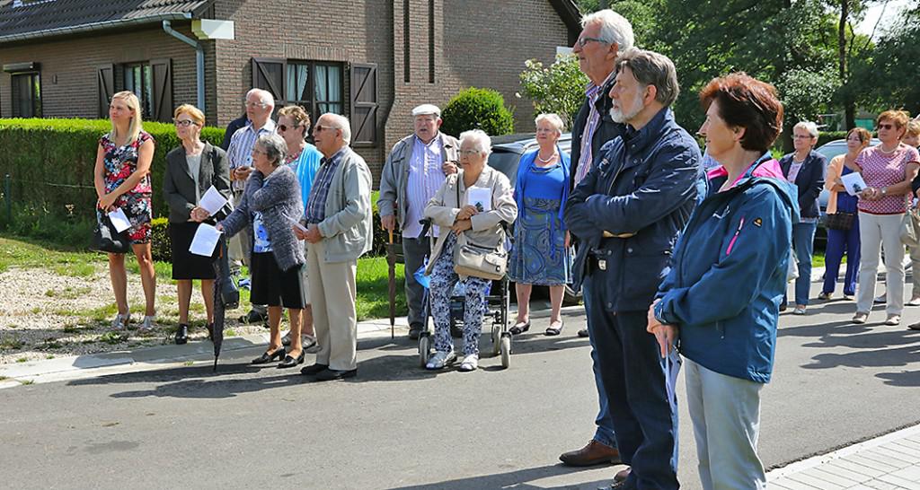 Inzegening Kapelletje in de Dennebosstraat 