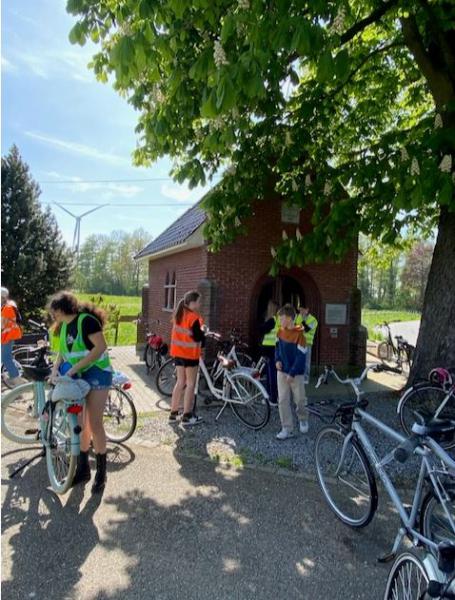 Fietstocht vormelingen Lutselus-Rooierheide 