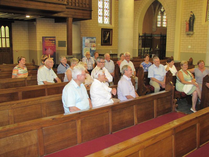 Federatieraad bezoekt prachtig gerestaureerde Sint-Pietersbandenkerk in Lommel 