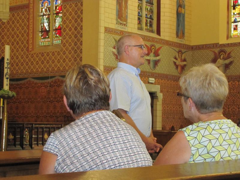 Federatieraad bezoekt prachtig gerestaureerde Sint-Pietersbandenkerk in Lommel 