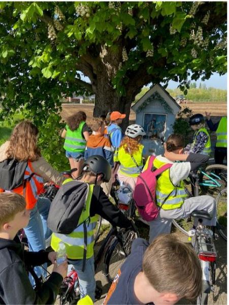 Fietstocht vormelingen Lutselus-Rooierheide 