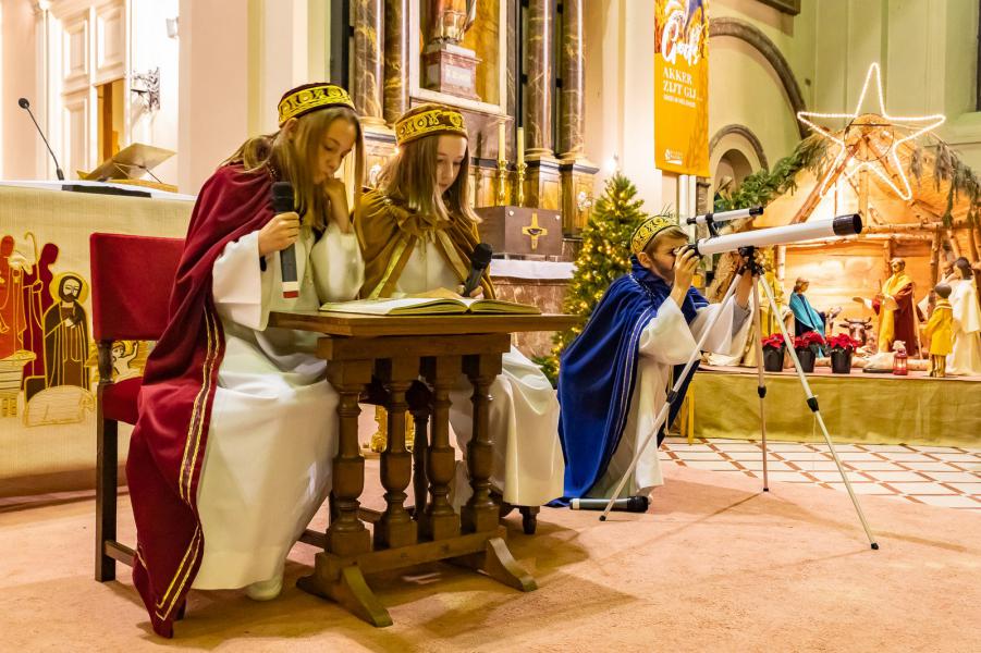 Kerstmusical met kinderen: Ster boven Bethlehem 