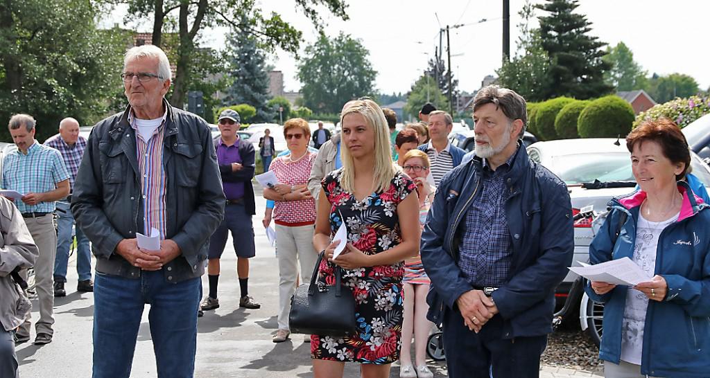 Inzegening Kapelletje in de Dennebosstraat 