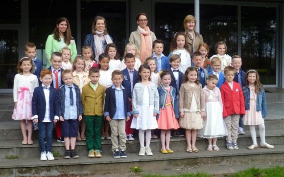 Eerste communie van Lutselus en de Loep 2016 