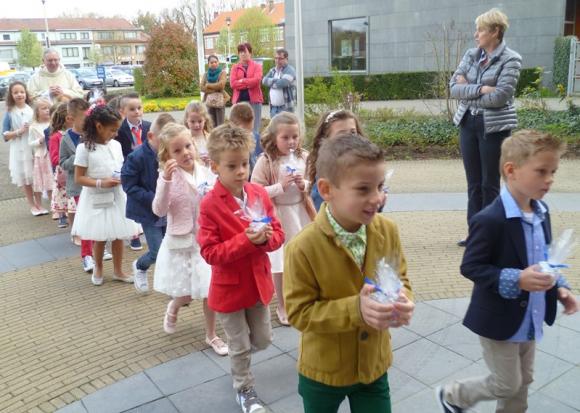Eerste communie van Lutselus en de Loep 2016 