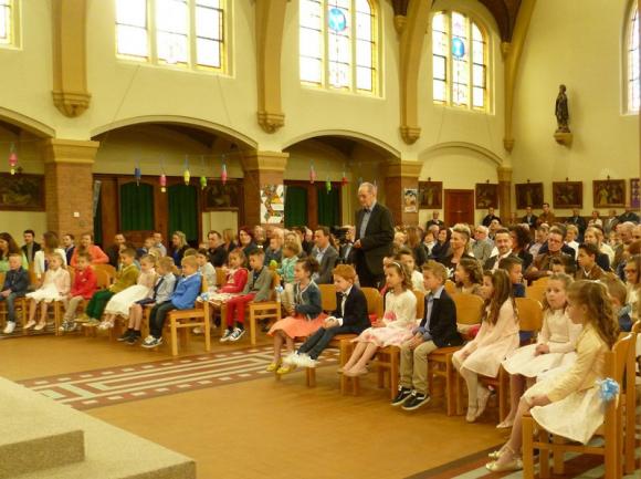 Eerste communie van Lutselus en de Loep 2016 