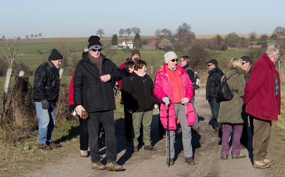 De winterwandeling van KWB 