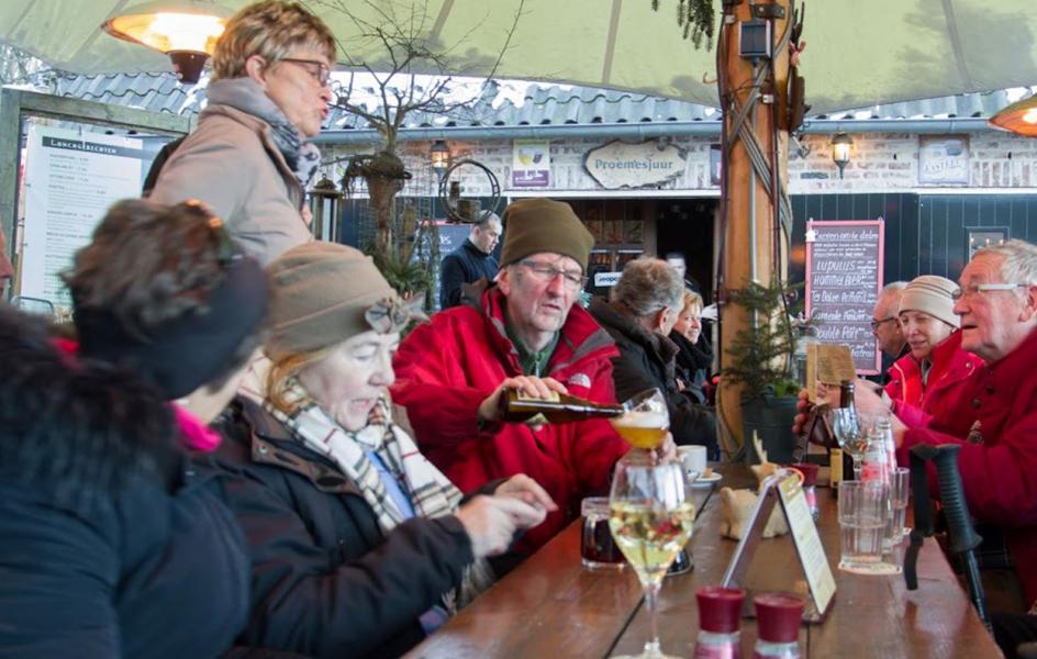 De winterwandeling van KWB 