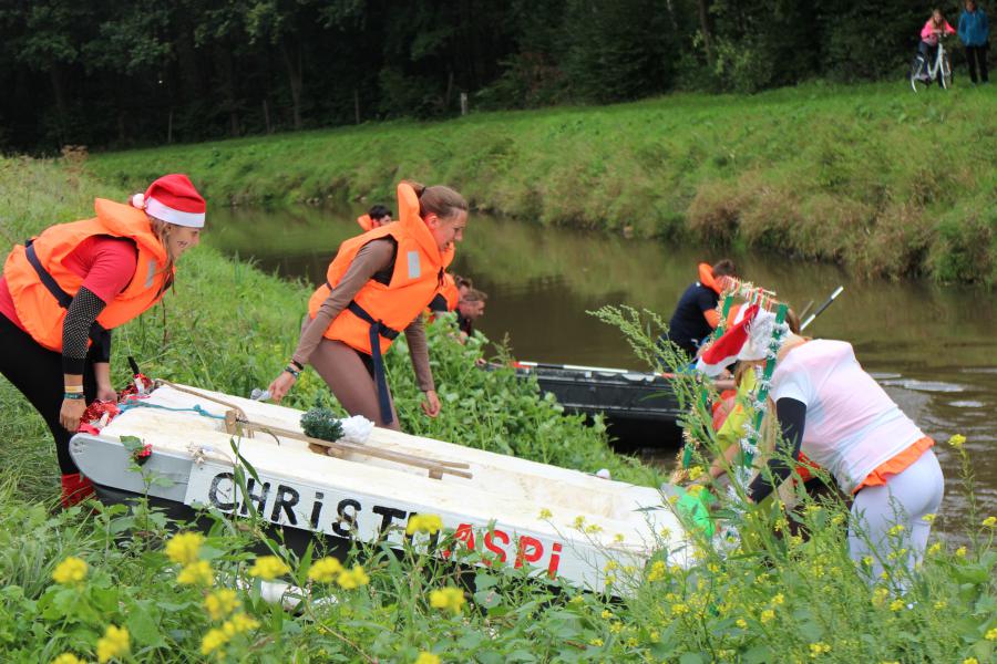 De start van de vlottentocht © RvH