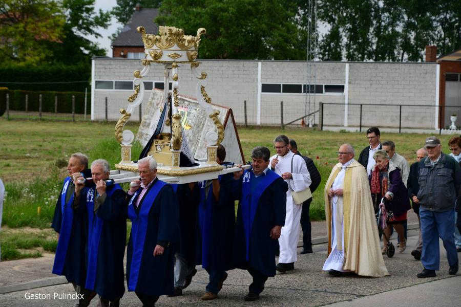 Processie Ossenweg 2018 © Gaston Pulinckx
