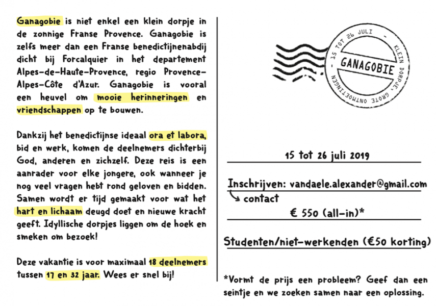 Ganagobie 2019 