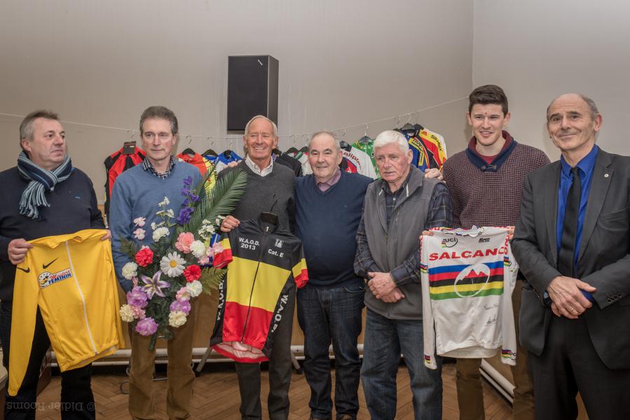 Enkele van de genodigden : Danny De Maere, Paul Lauwaert, Werner Dullaert, Suske