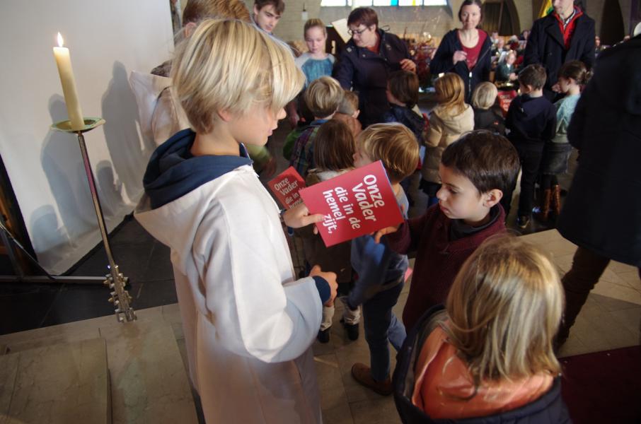 tweede gezinsviering in Oostduinkerke © G. Craenen